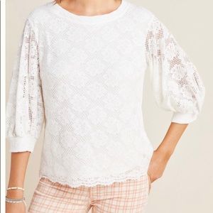 Gorgeous Anthropologie Lace Top